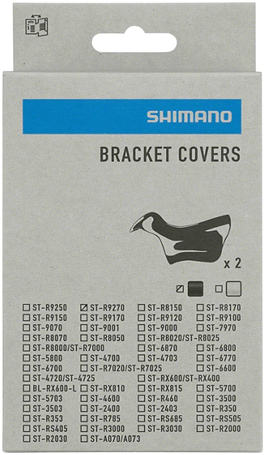 Shimano ST-R9270 Dura-Ace Di2 STI Lever Hood Blk Pair – Incycle