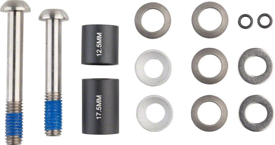 POST SPACER SET - 20 S (FRONT 180/REAR 160), INCLUDES TITANIUM T25 CALIPER MOUNTING BOLTS (CPS)
