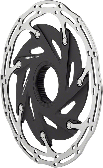 Sram Rotor Centerline X Road 2 Piece CenterLock Black Rounded