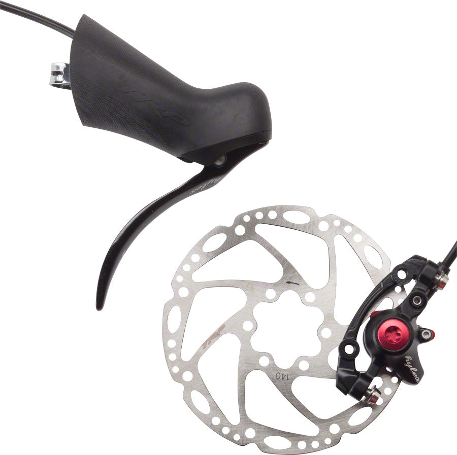 TRP Hylex RS ディスクブレーキ 美品 TRP Hylex RS Disc Brake and Lever - Hydraulic, Flat Mount, EZ Plug