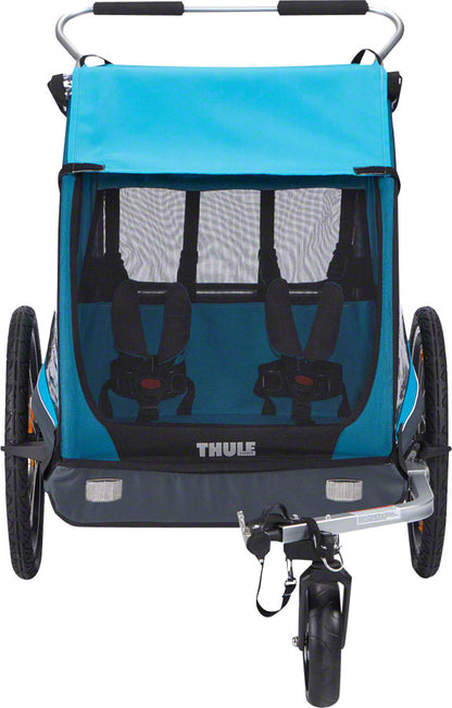 [No Box] Thule Coaster XT+Cycle/Stroll Blu