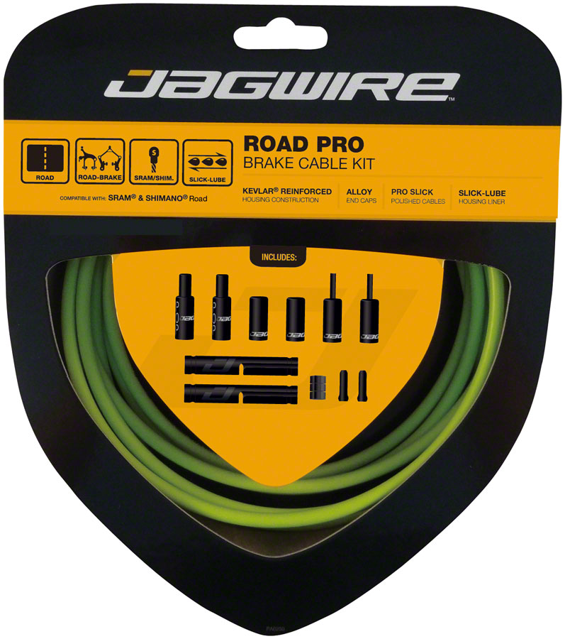 Jagwire Pro Polished Road Brake Kit