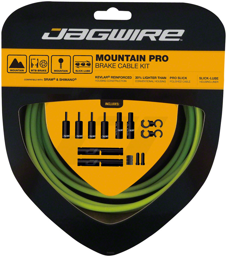 Jagwire Pro Polished Mountain Brake Kit