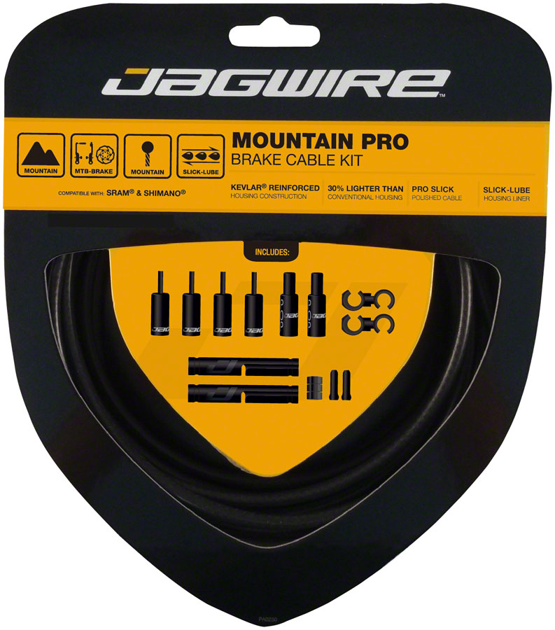 Jagwire Pro Polished Mountain Brake Kit
