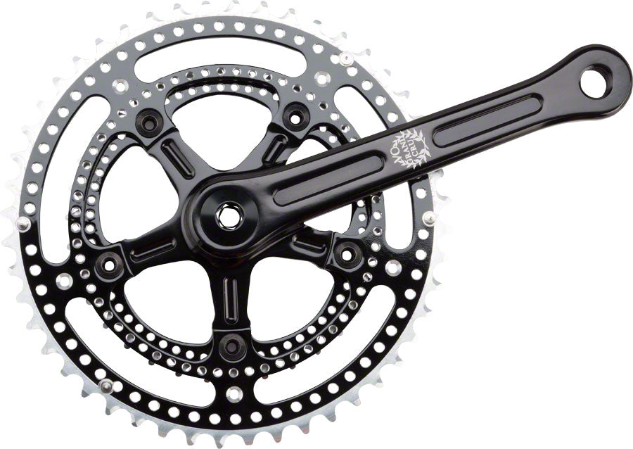 Velo Orange Grand Cru Noir Drillium Crankset