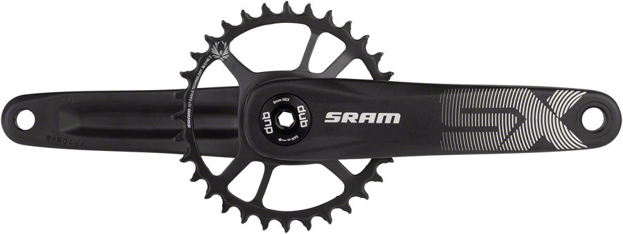 SRAM Crankset SX Eagle DUB 12s w Direct Mount 32T X-SYNC 2 Steel Chainring A1
