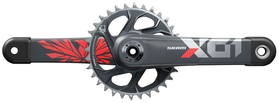 Sram Crankset X01 Eagle Boost 148 DUB 12s w Direct Mount 32T X-SYNC 2 Chainring Lunar Oxy (DUB Cups/Bearings not included) C2
