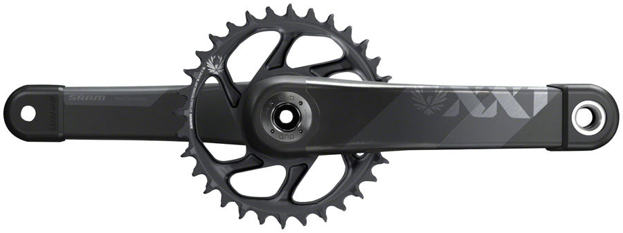 Sram Crankset XX1 Eagle Boost 148 DUB 12s w Direct Mount 34T X-SYNC 2 Chainring Grey (DUB Cups/Bearings not included) C2