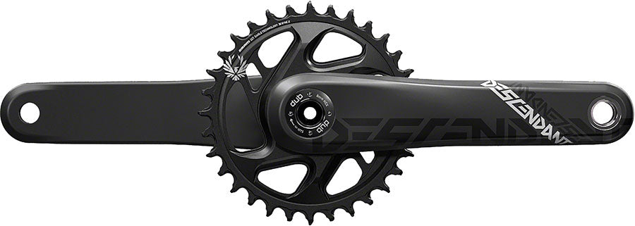 Truvativ Crank Descendant Carbon Eagle Boost 148 DUB 12s w Direct Mount 32t X-SYNC 2 Chainring Black (DUB Cups/Bearings Not Included)
