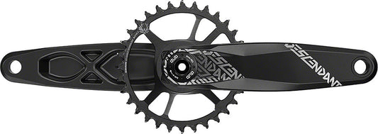 Truvativ Crank Descendant 6K Aluminum Eagle DUB 12s w Direct Mount 32t X-SYNC 2 Chainring Black (DUB Cups/Bearings Not Included)