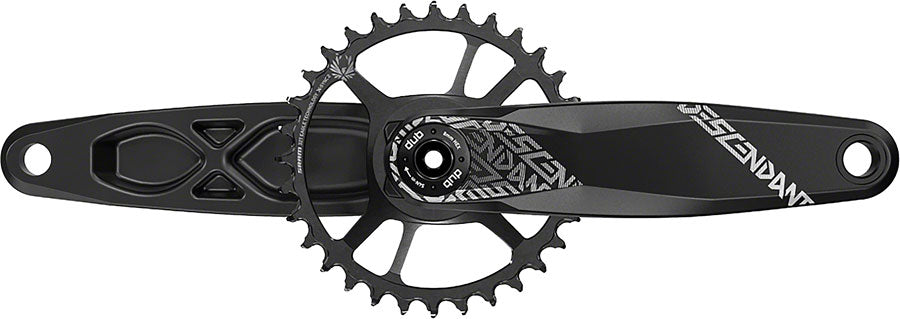 Truvativ Crank Descendant 6K Aluminum Eagle Boost 148 DUB 12s w Direct Mount 32t X-SYNC 2 Chainring Black (DUB Cups/Bearings Not Included)