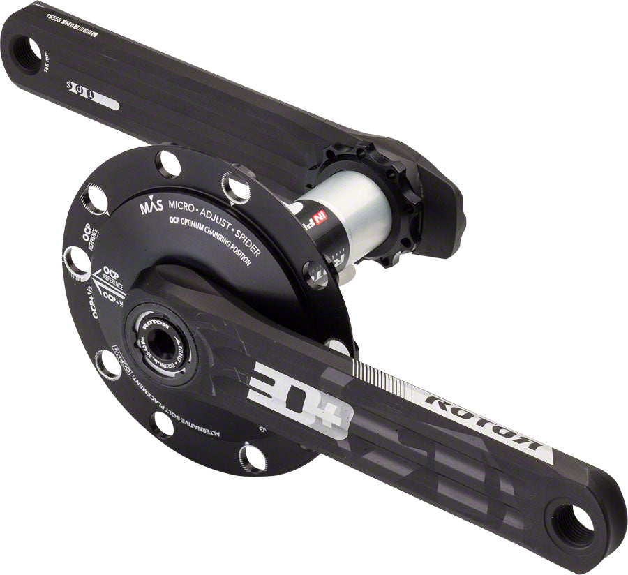 Rotor Inpower 3D+ Power Meter 165 BCD 110x5 MAS Blk/Blk/Red