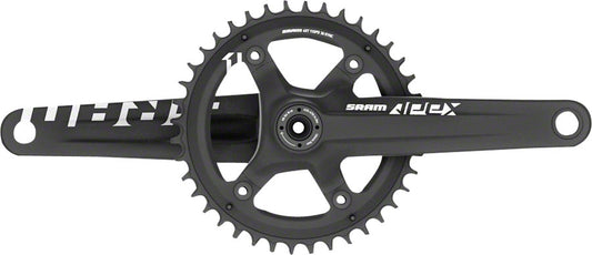 Sram Crank Apex 1 BB30 Black w 42t X-SYNC Chainring (BB30 Bearings NOT Included)