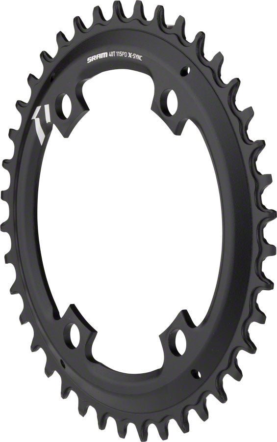 Sram Chain Ring X-Sync 11 Speed Apex1 Asymmetric 110BCD Alum Black BB30 or GXP