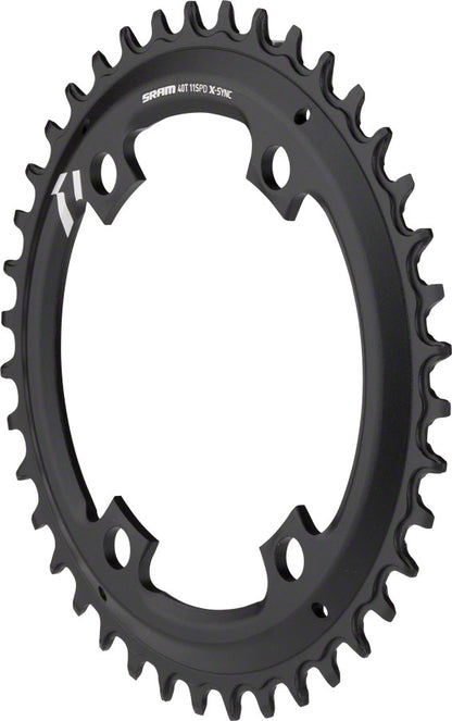 Sram Chain Ring X-Sync 11 Speed Apex1 Asymmetric 110BCD Alum Black BB30 or GXP
