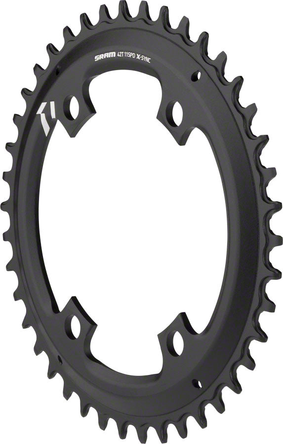 Sram Chain Ring X-Sync 11 Speed Apex1 Asymmetric 110BCD Alum Black BB30 or GXP