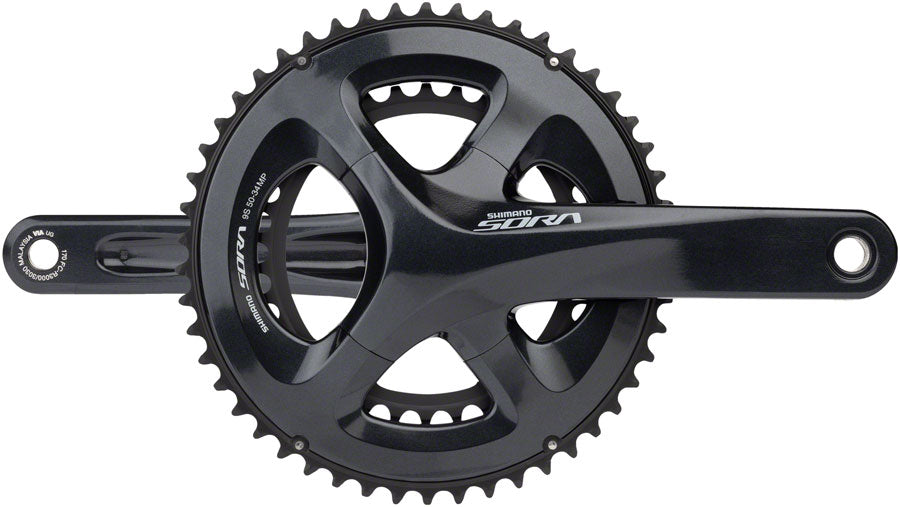 FRONT CHAINWHEEL FC-R3000 SORA DOUBLE 4-ARM 175MM 2-PCS FC FOR REAR 9-SPEED 50X34T W/O CHAIN GUARD W/O BB