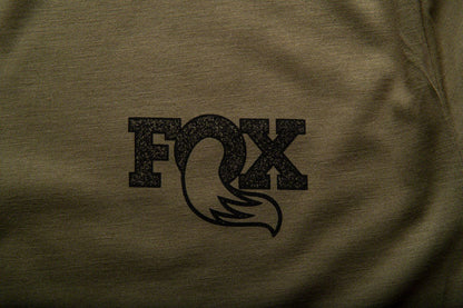 FOX Fox Textured T-Shirt - Red