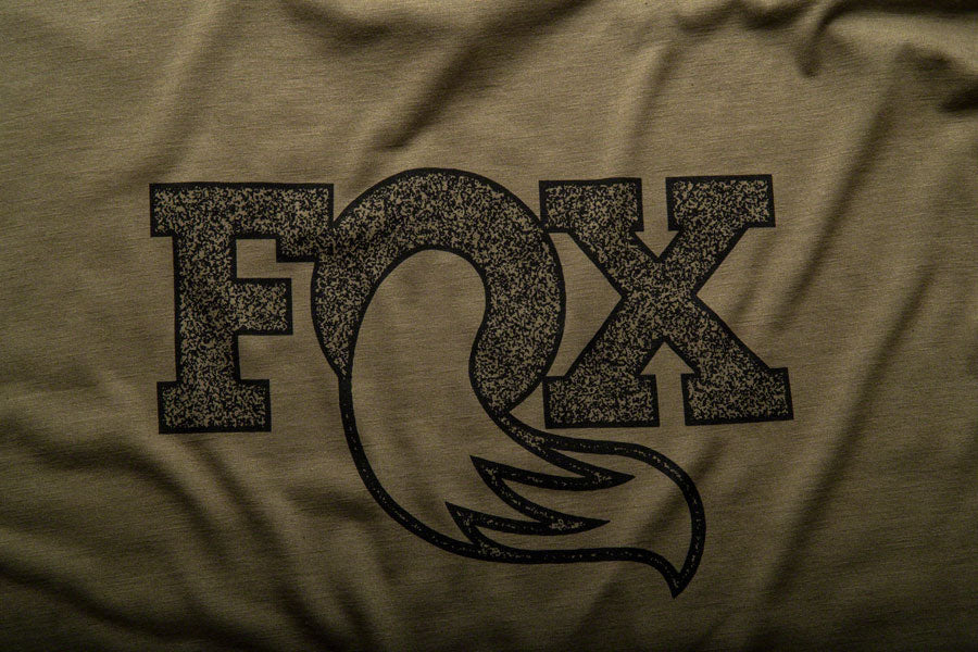 FOX Fox Textured T-Shirt - Red