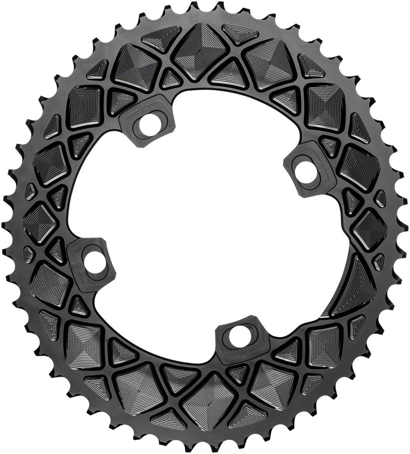 absoluteBLACK Premium Oval 110 BCD Chainring for FSA ABS