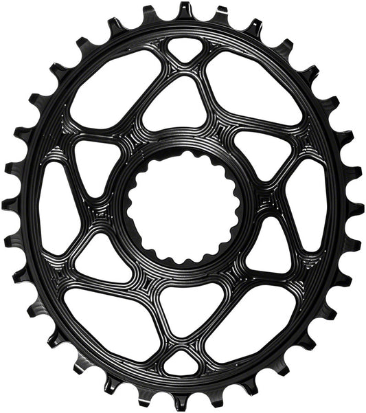 Absoluteblack Oval Direct Mount 1X Chainring For Cannondale - Black