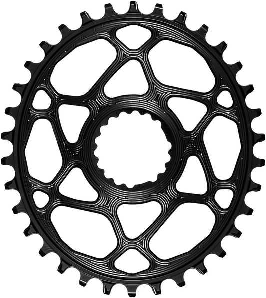 Absoluteblack Oval Direct Mount 1X Chainring For Cannondale - Black