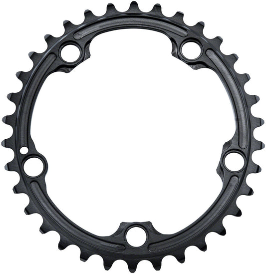 Absoluteblack Premium Oval 110 Bcd 5 Bolt Road Chainring For Sram - Black