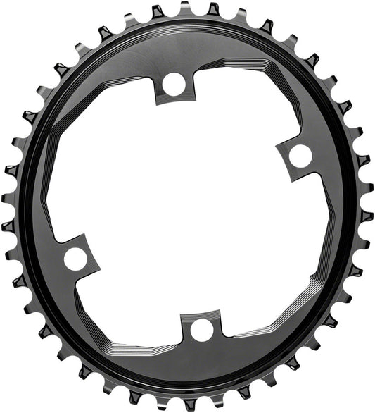 Absoluteblack Oval 110 Bcd Chainring For Sram Apex 1 - Black