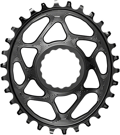 Absoluteblack Oval Direct Mount Chainring For Cinch And Hyperglide - Black
