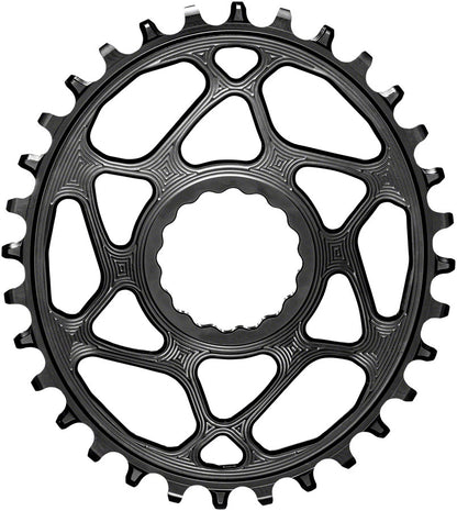 Absoluteblack Oval Direct Mount Chainring For Cinch And Hyperglide - Black