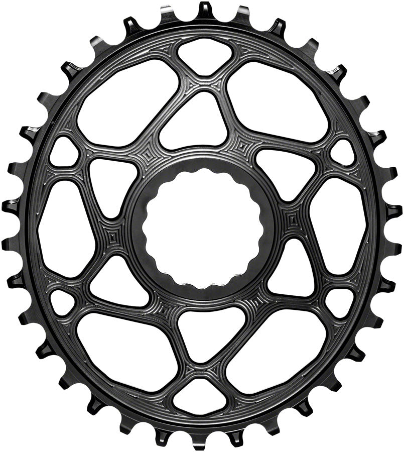 Absoluteblack Oval Direct Mount Chainring For Cinch And Hyperglide - Black