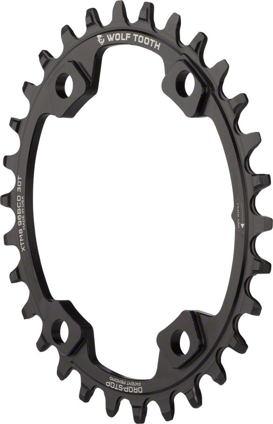 Wolf Tooth Elliptical 96 Asymmetrical BCD Chainrings for Shimano XT M8000/SLX M7000