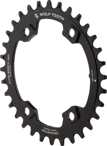 Wolf Tooth Elliptical 96 Asymmetrical BCD Chainrings for Shimano XT M8000/SLX M7000