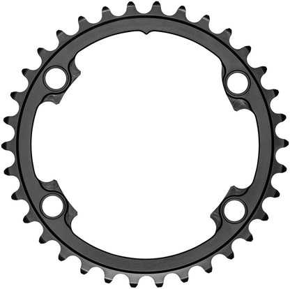 absoluteBLACK Premium Round 110 BCD 4-Bolt Road Chainring for Shimano M9100/8000