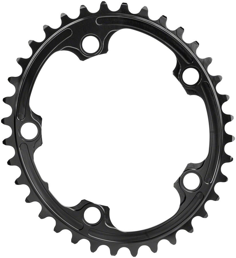 absoluteBLACK Premium Oval 110 BCD 5-Bolt Road Chainring