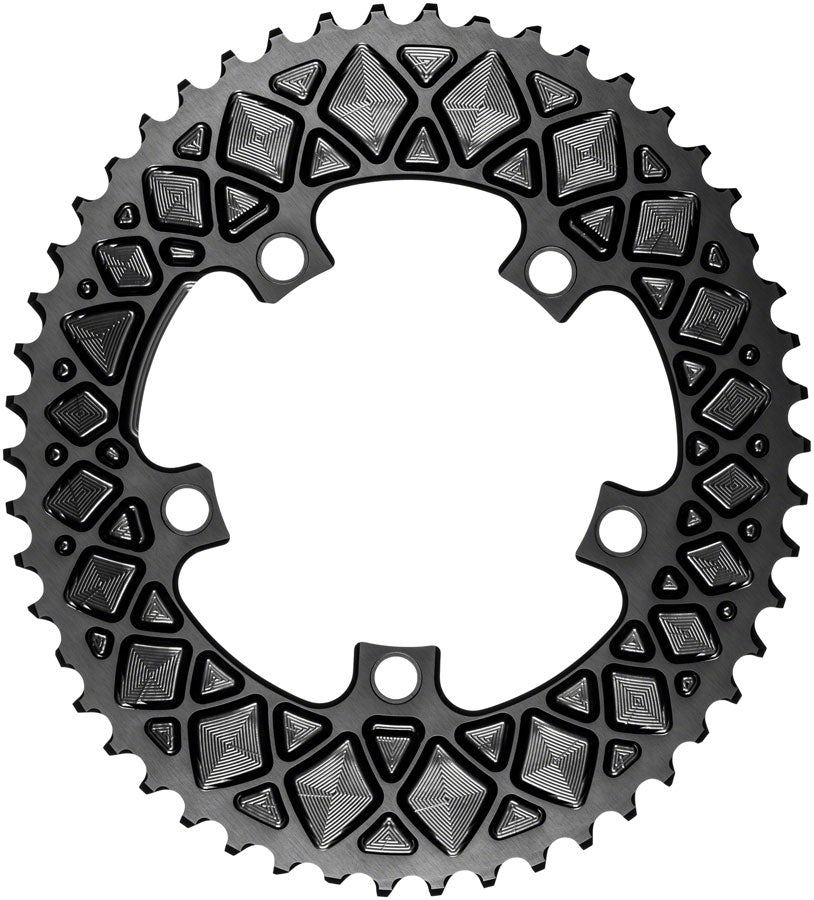 absoluteBLACK Premium Oval 110 BCD 5-Bolt Road Chainring