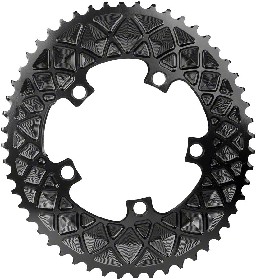 absoluteBLACK Premium Oval 110 BCD 5-Bolt Road Chainring