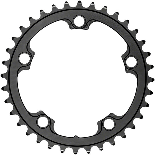 Absoluteblack Premium Round 110 Bcd 5 Bolt Road Chainring - Black