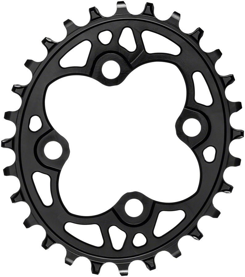 absoluteBLACK Oval 104/64 BCD 4-Bolt Chainring