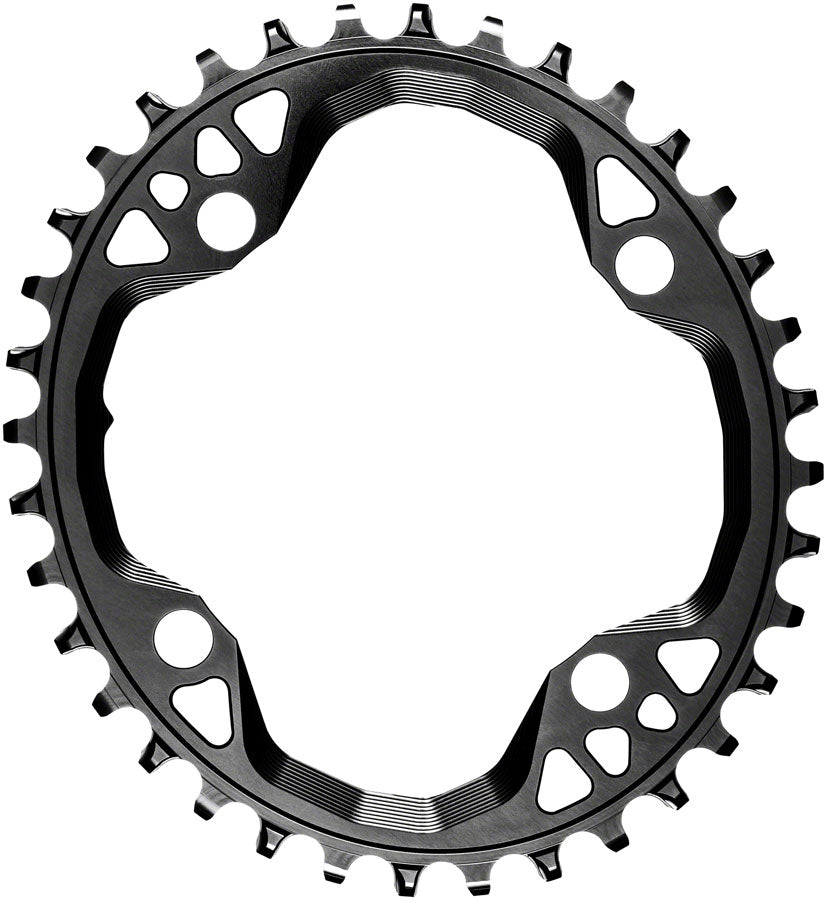 absoluteBLACK Oval 104/64 BCD 4-Bolt Chainring
