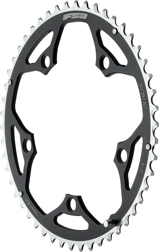 FSA Pro Road Chainring Triple 130x50T Blk