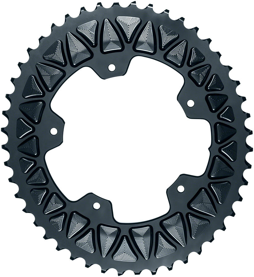 absoluteBLACK Premium Oval 110 BCD 5-Bolt Road Chainring