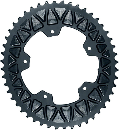 absoluteBLACK Premium Oval 110 BCD 5-Bolt Road Chainring