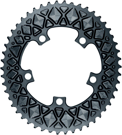absoluteBLACK Premium Oval 110 BCD 5-Bolt Road Chainring
