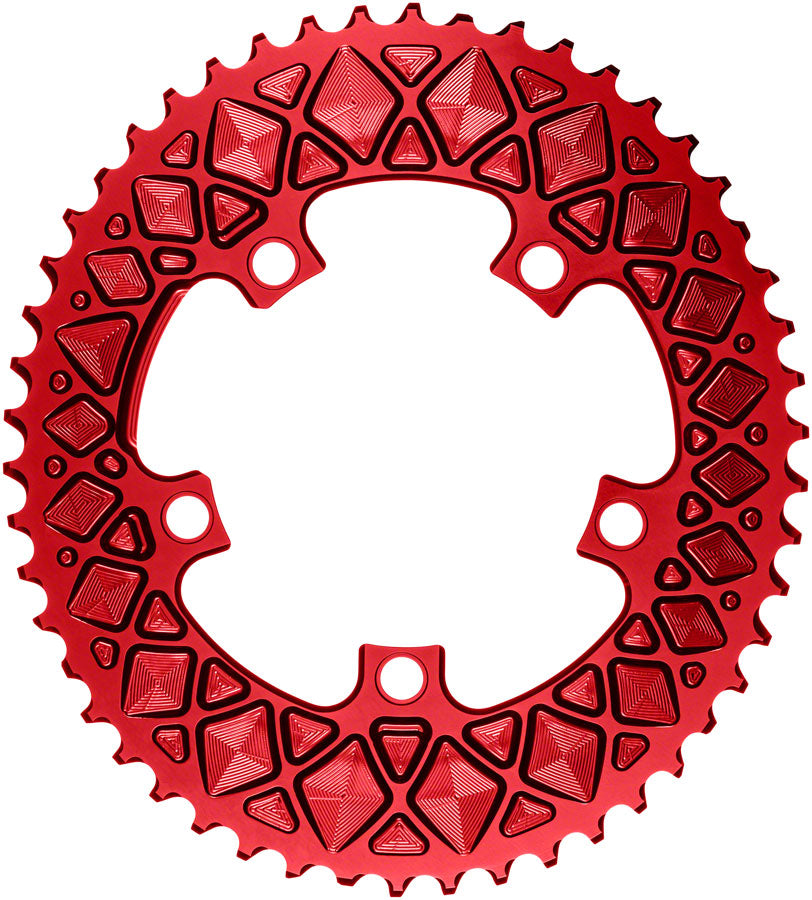 absoluteBLACK Premium Oval 110 BCD 5-Bolt Road Chainring