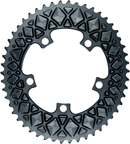 absoluteBLACK Premium Oval 110 BCD 5-Bolt Road Chainring