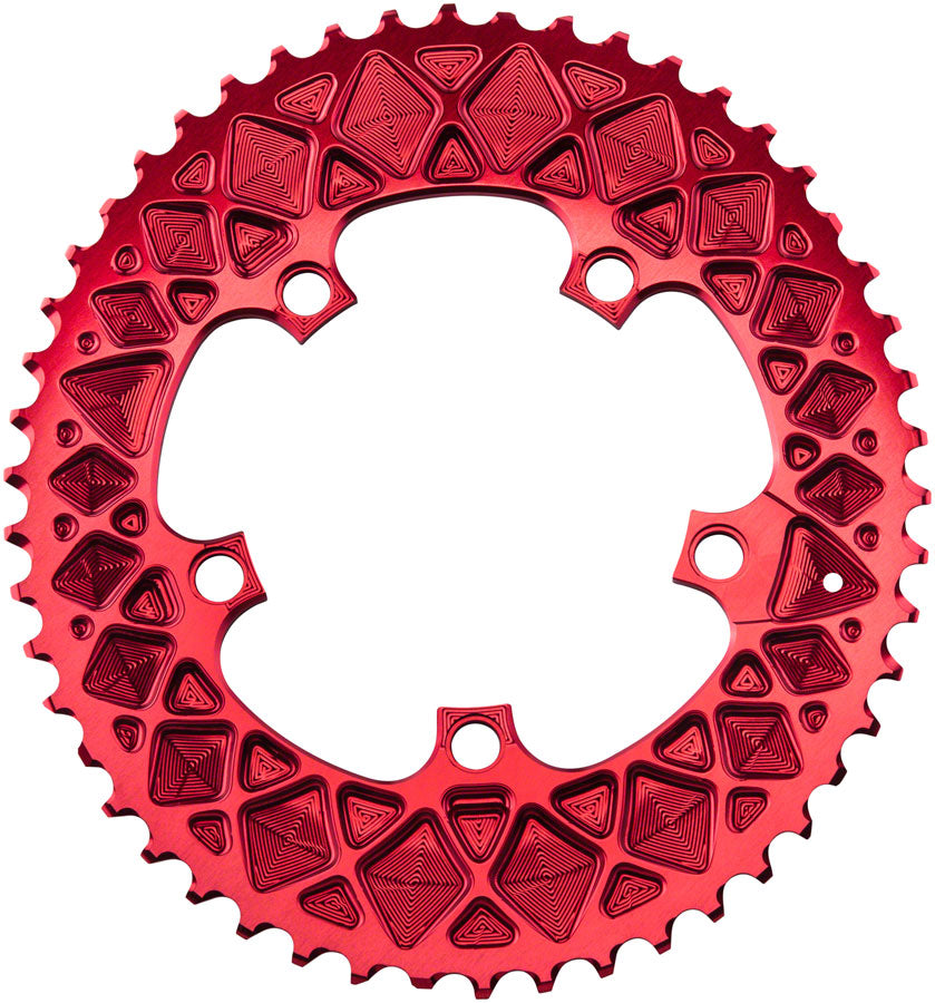 absoluteBLACK Premium Oval 110 BCD 5-Bolt Road Chainring for SRAM