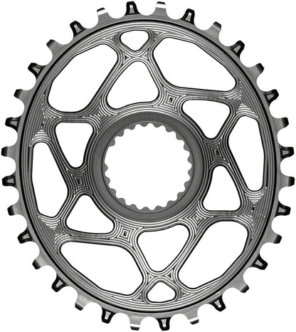 absoluteBLACK Oval Direct Mount Chainring for Shimano M9100 and Hyperglide+