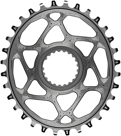 absoluteBLACK Oval Direct Mount Chainring for Shimano M9100 and Hyperglide+