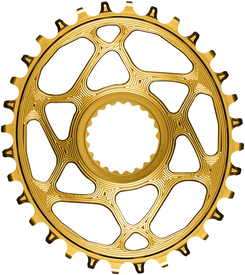 absoluteBLACK Oval Direct Mount Chainring for Shimano M9100 and Hyperglide+